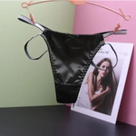 Culotte Satin String Douce Tentation - Vignette | Création Satin
