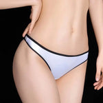 Culotte Satin String Effet Brillant - Vignette | Création Satin