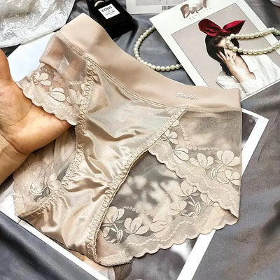 culotte-satin-taille-haute-caresses-de-dentelle-kaki