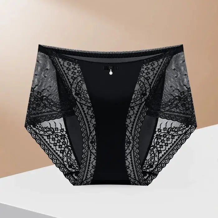 culotte-satin-taille-haute-décor-de-silhouette-noir