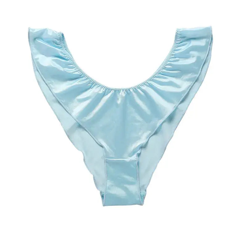 Culotte-satin-tanga-Girly-bleu