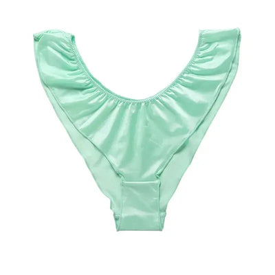 Culotte-satin-tanga-Girly-vert