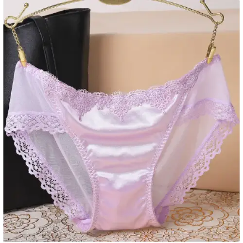Culotte-satin-transparente-enchantement-en-dentelle-mauve