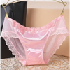 Culotte-satin-transparente-enchantement-en-dentelle-rose