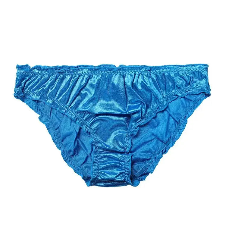 Culotte-satin-unie-bleu