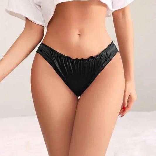 Culotte-satin-unie-noir