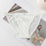 Culotte Sexy Taille Basse Satin - Vignette | Création Satin