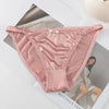 culotte-sexy-taille-basse-satin-rose