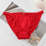 Culotte Sexy Taille Basse Satin - Vignette | Création Satin