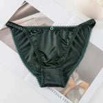 Culotte Sexy Taille Basse Satin - Vignette | Création Satin