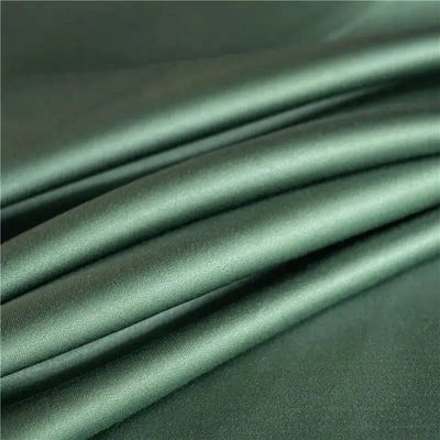 drap-plat-de-luxe-satin-vert