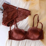 Ensemble Soutien-Gorge Satin Sexy - Vignette | Création Satin