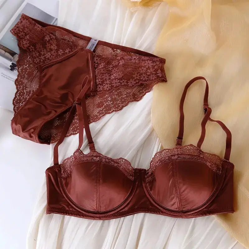 ensemble-soutien-gorge-satin-sexy-rouille