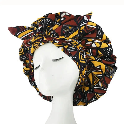 grand-bonnet-satin-african-queen-marron-jaune
