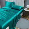 High End Rayon Queen Bed Sheet Set Luxury Satin King Size