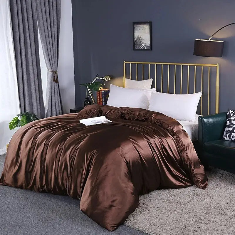 housse-de-couette-marron-satin-exquis