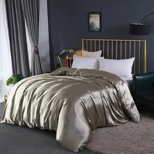 housse-de-couette-satin-brillant-vert-kaki