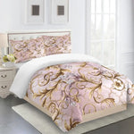 Housse de Couette Satin Imprimé Douceur d'Intérieur - Vignette | Création Satin