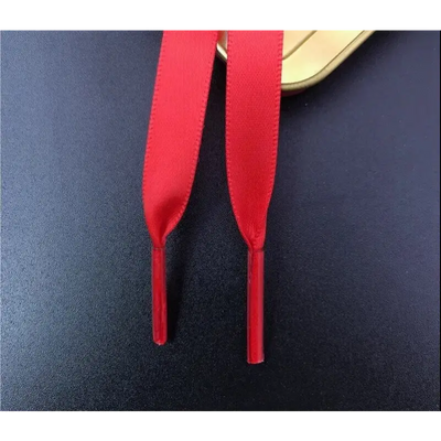 Lacets-Satin-de-Soie-Rouge
