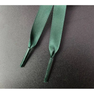 Lacets-Satin-de-Soie-Vert-Foncé