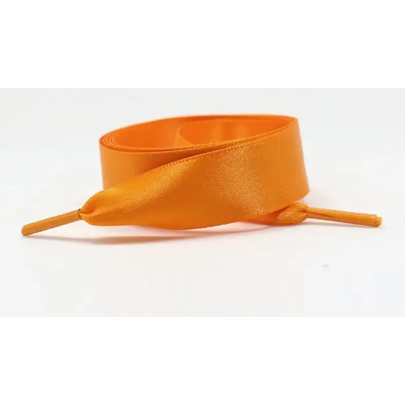 Lacets-Satin-Uni-Orange