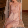 nuisette-de-luxe-satin-dentelée-rose-nude