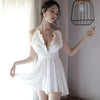 nuisette-glamour-satin-blanc