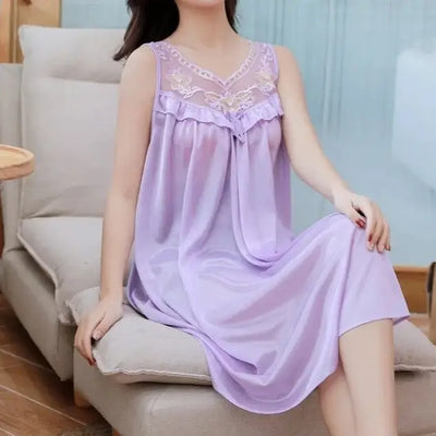 Nuisette-Satin-80-s-mauve
