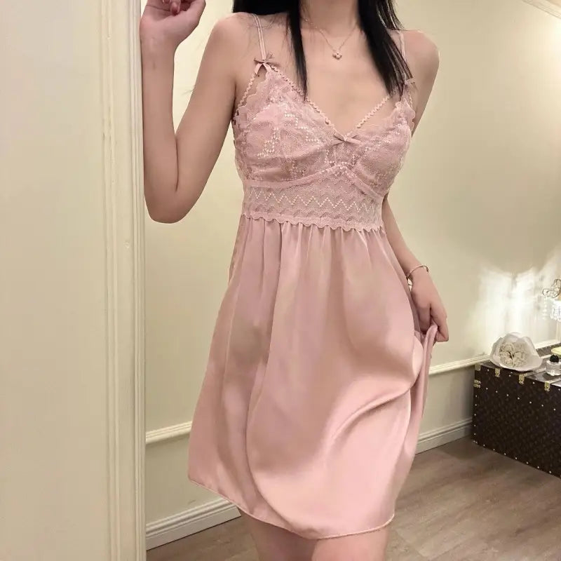 Nuisette-Satin-Coquette-rose-nude