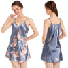 nuisette-satin-imprimé-grue-gris-argent