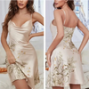 nuisette-satin-imprimée-champagne