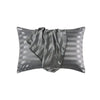Paire-de-taies-d-oreiller-satin-à-rayures-gris