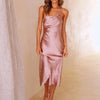 Robe Satin Cullinan - Rose / S
