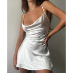 Robe Satin Sexy - Vignette | Création Satin