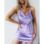 Robe Satin Sexy - Vignette | Création Satin