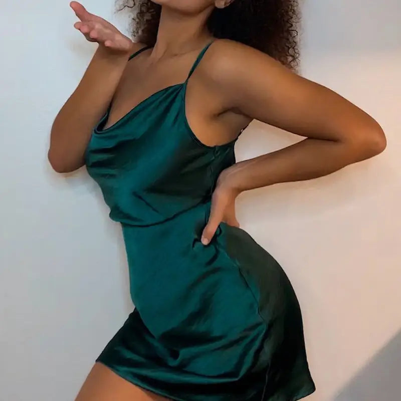 Robe Satin Sexy