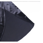 Robe Satinée avec Fente - Vignette | Création Satin