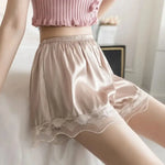 Short Satin À Dentelle - Vignette | Création Satin