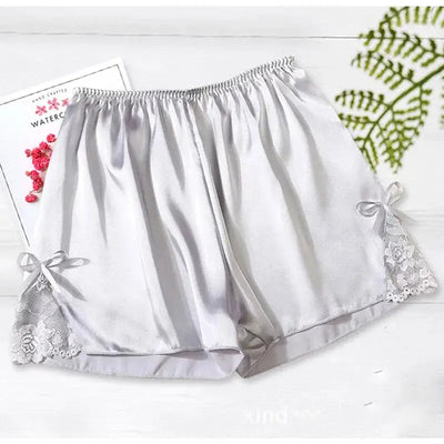 Short-Satin-Sensation-Légère-Argent