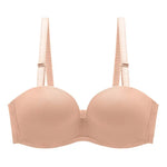 Soutien-Gorge Push-Up Satin À Bretelles Amovibles - Vignette | Création Satin