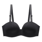 Soutien-Gorge Push-Up Satin À Bretelles Amovibles - Vignette | Création Satin