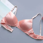 Soutien-gorge satin Douceur de Soie - Vignette | Création Satin