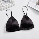 Soutien-gorge satin Simplicité - Vignette | Création Satin