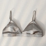 Soutien-gorge triangle Sérénité Soyeuse - Vignette | Création Satin