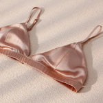 Soutien-gorge triangle Sérénité Soyeuse - Vignette | Création Satin