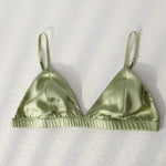 Soutien-gorge triangle Sérénité Soyeuse - Vignette | Création Satin