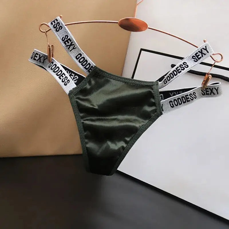 String-Satin-Perfect-Addiction-Vert-Foncé