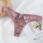 String Satin Sexy Dentelle et Cœur - Vignette | Création Satin