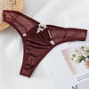 String-Satin-Sexy-Dentelle-Et-Cœur-Bordeaux