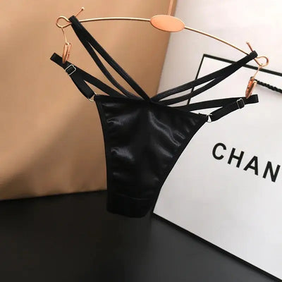 String-Satin-Sexy-Pur-Désir-Noir